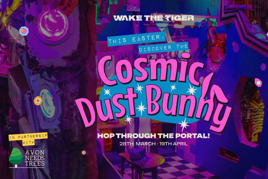 poster for Cosmic Dust Bunny